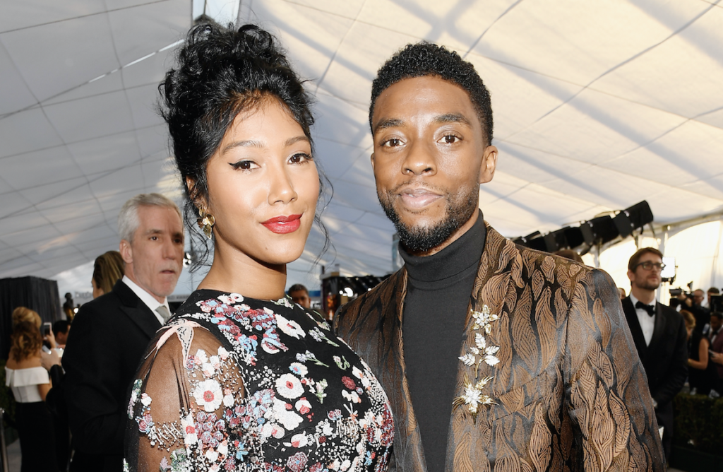 Chadwick Boseman's Widow Gives Emotional Tribute To Late Actor At The